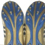 Kyle Bosworth UCLA Bruins Game Worn & Signed White, Blue & Gold Adidas Cleats