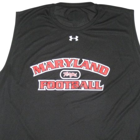 LaQuan Williams Signed & Worn Maryland Terrapins Football Under Armour XL Shirt - Worn for 7 On 7 Annual Summer Tradition for the Terrapins!