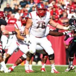 RJ Dill Rutgers Scarlet Knights Game Worn & Signed Red & White Nike Cleats - Image 9