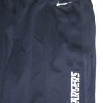 Sean Lissemore Training Worn Official Blue San Diego Chargers #98 Nike Dri-Fit 3XL Sweatpants