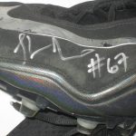 Shawn Lauvao Arizona State Sun Devils Game Worn & Signed Black & Silver Nike Cleats - Image 6