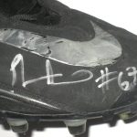 Shawn Lauvao Arizona State Sun Devils Game Worn & Signed Black & Silver Nike Cleats - Image 5