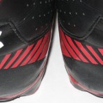 Travis Ivey Maryland Terrapins Game Worn & Signed Red & Black Under Armour Cleats - Image 8