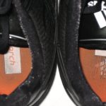 John Moffitt Wisconsin Badgers Game Worn & Signed Black & White Adidas Scorch Cleats - Image 10