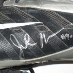Josh Mauro Stanford Cardinal Game Worn & Signed Black & Silver Nike Cleats - Worn In 20-14 Win Vs Wisconsin Badgers in 2013 Rose Bowl, 6 Tackles!!! - Image 6