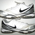 Sean Lissemore Dallas Cowboys Training Worn & Signed Nike Speed Sneakers - Great Wear! - Image 2