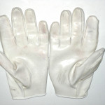 Cameron Lawrence Dallas Cowboys Game Worn & Signed White Cutters Gloves - Image 4