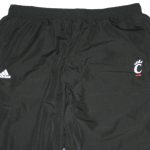Brendon Kay Travel Worn Official Black Cincinnati Bearcats #11 Adidas Climalite Wind Pants - Image 2