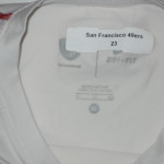 Bubba Ventrone Training Worn San Francisco 49ers #23 Nike XL Shirt - Image 5