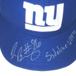 Jay Bromley Sideline Worn & Signed New York Giants New Era Hat - Image 3