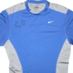 John Conner Kentucky Wildcats Game Worn & Signed Blue & Gray Nike Shirt