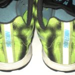 Kerry Wynn 2014 NFL Combine Worn & Signed Neon Green, Black & Blue Nike Sneakers - Worn for Vertical Leap! - Image 10