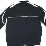 Larry Taylor Travel Worn & Signed Official Blue & White Connecticut Huskies Full Zip Nike XL Jacket