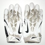 Quron Pratt Rutgers Scarlet Knights Game Worn & Signed “Keep Choppin” Nike Gloves - Image 2