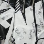 Quron Pratt Rutgers Scarlet Knights Game Worn & Signed “Keep Choppin” Nike Gloves - Image 3