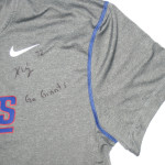 Kerry Wynn Practice Worn & Signed New York Giants Dri-Fit Nike 3XL Shirt - Image 4