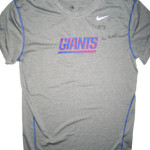 Kerry Wynn Practice Worn & Signed New York Giants Dri-Fit Nike 3XL Shirt - Image 8