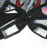 Jay Bromley 2014 Rookie Game Worn & Signed New York Giants Team Logo Nike Superbad Gloves - Image 5