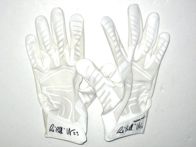Bubba Ventrone San Francisco 49ers Game Worn Gloves
