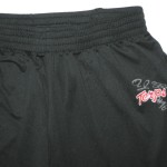 AJ Francis Training Worn & Signed Maryland Terrapins Red & Black Under Armour 4XL Shorts - Image 2