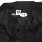 AJ Francis Training Worn & Signed Maryland Terrapins Red & Black Under Armour 4XL Shorts - Image 6