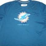 AJ Francis Player Issued & Signed Blue Miami Dolphins #96 Nike 3XL Shirt - Worn for Lifting!!
