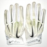 Michael Wilhoite San Francisco 49ers Game Worn & Signed Nike Gloves - Great Use!!!