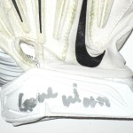 Michael Wilhoite San Francisco 49ers Game Worn & Signed Nike Gloves - Great Use!!! - Image 2
