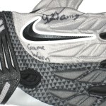 AJ Tarpley Stanford Cardinal Game Worn & Signed Gray & Black Nike Gloves - Image 4