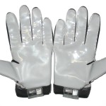 AJ Tarpley Stanford Cardinal Game Worn & Signed Gray & Black Nike Gloves - Image 5