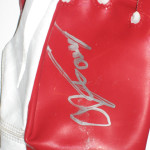 AJ Tarpley Stanford Cardinal Game Worn & Signed Red & White Nike Gloves - Image 3