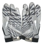 AJ Tarpley Stanford Cardinal Game Worn & Signed Black & Gray Nike Gloves - Image 5
