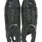 Ramses Barden New York Giants 2009 Rookie Game Worn Black and White Nike Cleats