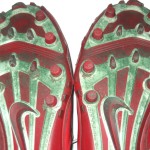 Andrus Peat Stanford Cardinal Game Worn & Signed Red & White Nike Cleats - Image 13