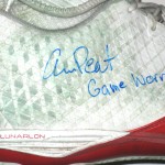 Andrus Peat Stanford Cardinal Game Worn & Signed Red & White Nike Cleats - Image 7
