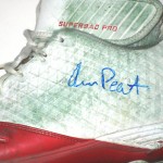 Andrus Peat Stanford Cardinal Game Worn & Signed Red & White Nike Cleats - Image 8