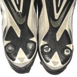 Andrus Peat Stanford Cardinal Game Worn & Signed White, Silver & Black Nike Cleats