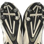 Andrus Peat Stanford Cardinal Game Worn & Signed White, Silver & Black Nike Cleats