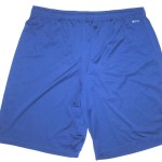 Kerry Wynn 2014 Rookie Training Worn Official Blue New York Giants Nike Dri-Fit Shorts - Image 7