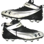 Shawn Lauvao Arizona State Sun Devils Game Worn and Signed Under Armour Cleats- Worn for 2010 Senior Bowl!