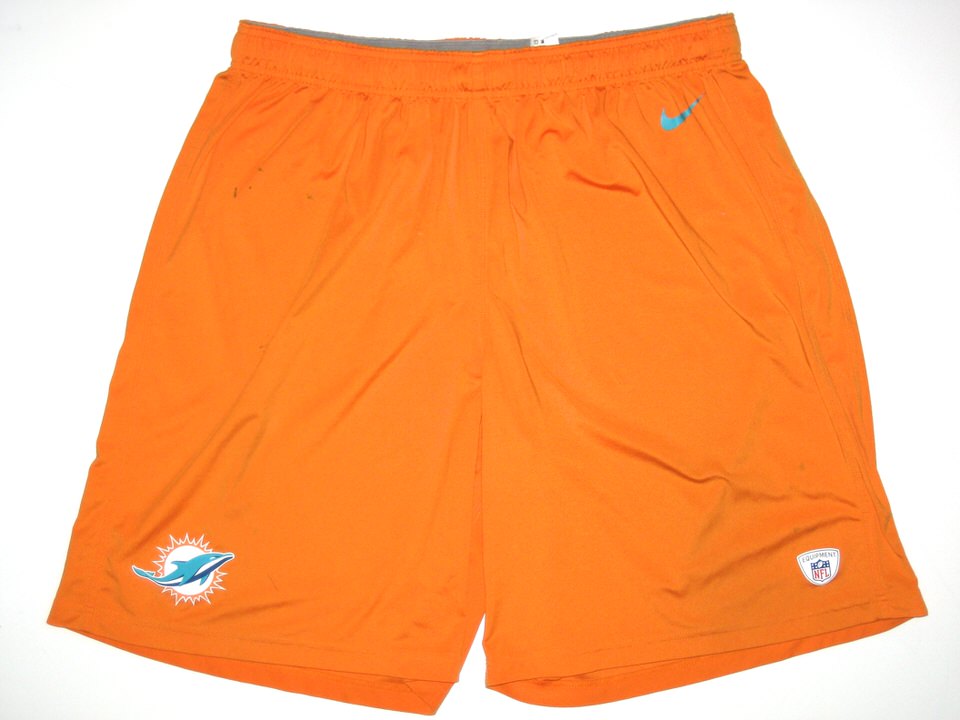 neon orange nike shorts 