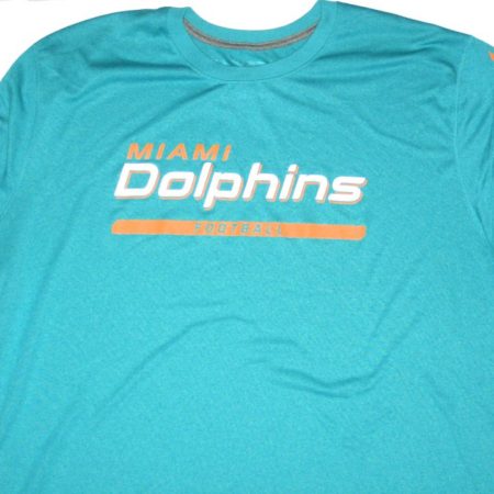 AJ Francis Player Issued Miami Dolphins #69 Nike Dri-Fit 3XL Sleeveless
