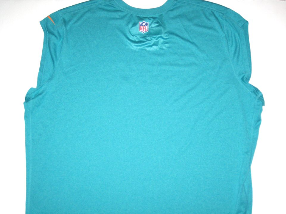 AJ Francis Training Worn Miami Dolphins Sleeveless