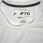 AJ Francis Training Worn Miami Dolphins #76 3XL Long Sleeve Nike Shirt - Image 5