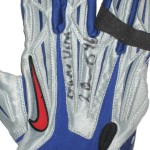 Jay Bromley Rookie Game Worn & Signed New York Giants Logo Nike Glove (Single) - Image 2