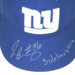 Jay Bromley Sideline Worn & Signed New York Giants New Era Hat - Image 4