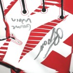 AJ Tarpley Stanford Cardinal Game Used & Signed Nike Gloves - Image 2