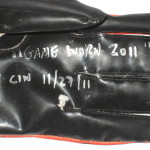 Bubba Ventrone Cleveland Browns Game Worn & Signed Reebok Gloves (Worn Vs Cincinnati Bengals on November 27th, 2011) - Image 2
