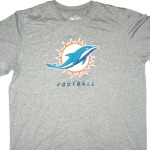 Orleans Darkwa Training Worn Miami Dolphins #32 Nike Dri-FIT Large Shirt