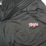 AJ Francis Travel Worn Black & Red Maryland Terrapins "Terps" Under Armour 4XL Sweatpants - Image 3